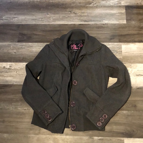 Jackets & Blazers - grey jacket